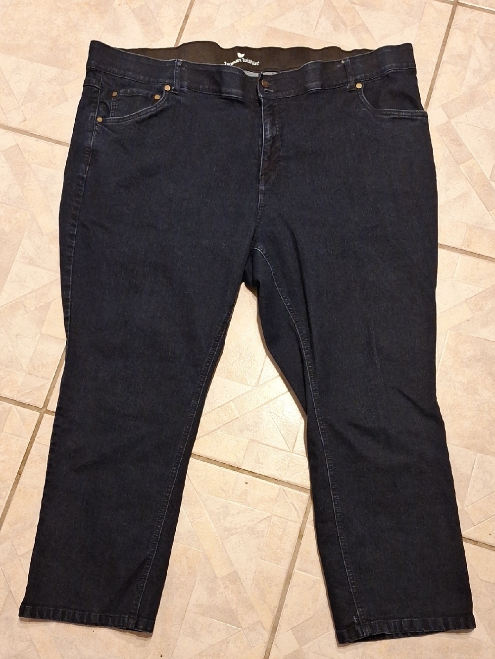 q Dark Indigo Women’s Stretch Jeans 28W
